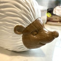 Adorable Large Resin Hedgehog 9.75” - Perfect for Outdoor or Indoor Decor 