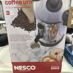 New Coffee Urn