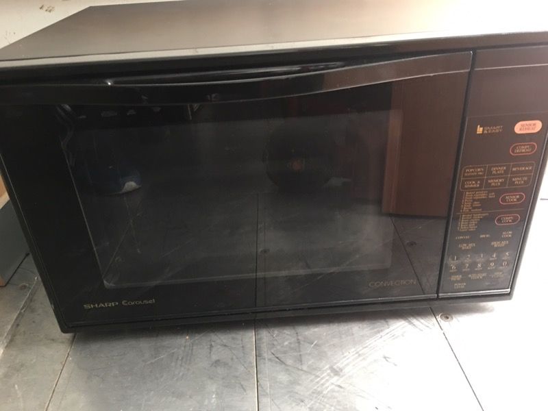 Sharp carousel microwave