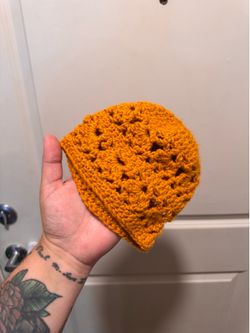 Handmade baby beanie