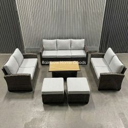 9-Seater Outdoor Sectional Patio Furniture Set