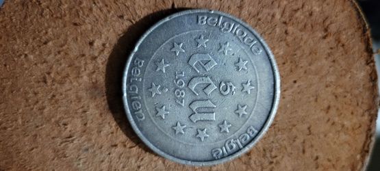 Fine Silver Coin Belgium