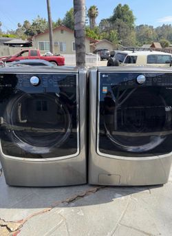 XL washer and gas dryer