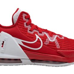 Shoes-Size 9 - Nike LeBron Witness 6 Red - $50