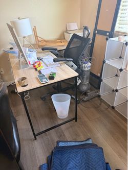 L shaped desk