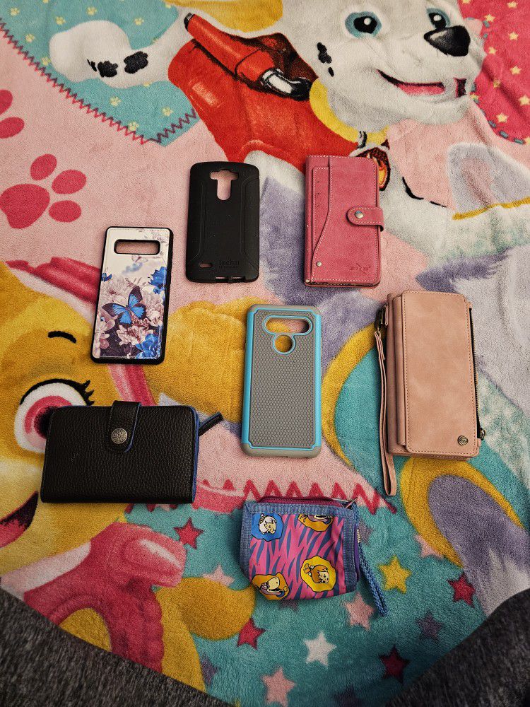 Phone Cases And Chargers And Wallets