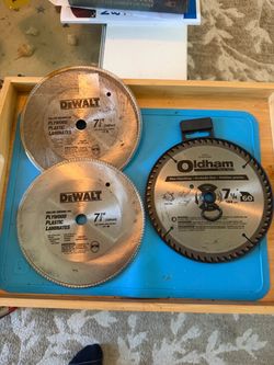3 circular saw blades never used