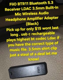 Fiio bt ldac receiver for headphones