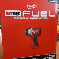 Milwaukee New 1/2" High Torque Impact Wrench Fuel M18