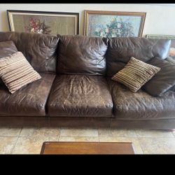 FREE Leather Couch 