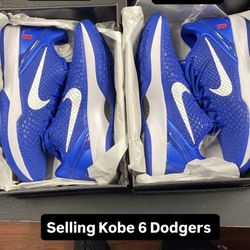 Kobe 6 Dodger Sizes 11 & 12