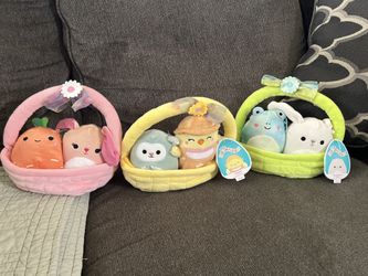 Easter basket Squishmallows 