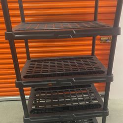 Heavy Duty Plastic Shelf 5 Tier