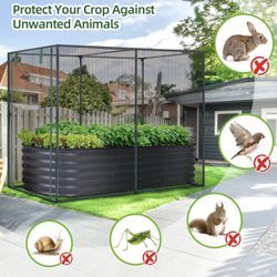 Protective Crop Cages 6.6’ x 3.9’ x 5.3’  (size Lrg)