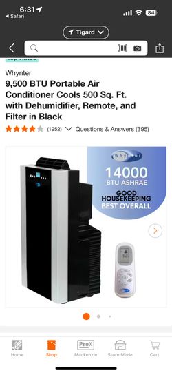 Whynter AC/Heat Unit!