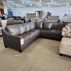 $49 DOWN 2pc Sectional with Chaise BRAND NEW 