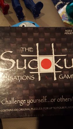 New Sudoku sensations game