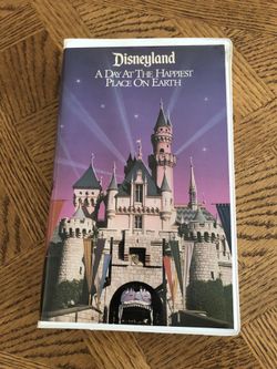 Disneyland A Day at the Happiest Place On  Earth VHS