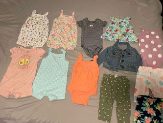 baby girl clothes bundle 9 months