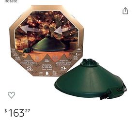 Brand New Full 360 Rotating Tree Stand Up To 8.5 Foot Christmas Tree 