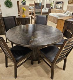 Sale...Sale>> Beautiful Natural Solid Wood 5 Pc Dining Collection! 3 Colors