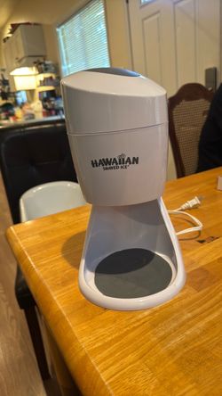 Hawaiian Shaved Ice Electric Ice Shaver