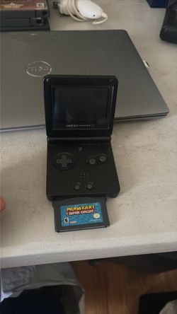 Gameboy SP with Mario Kart