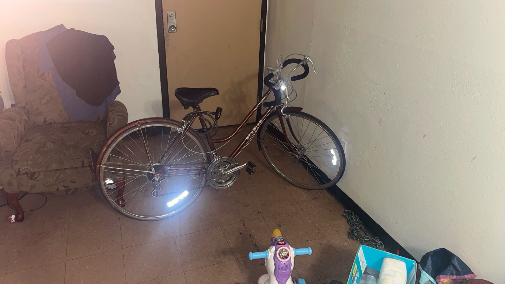 World Tourist Schwinn Red ALL ORIGINAL PARTS