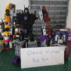 Transformers Legacy Menasor With Sealed Breakdown And Free G2 Bot. 