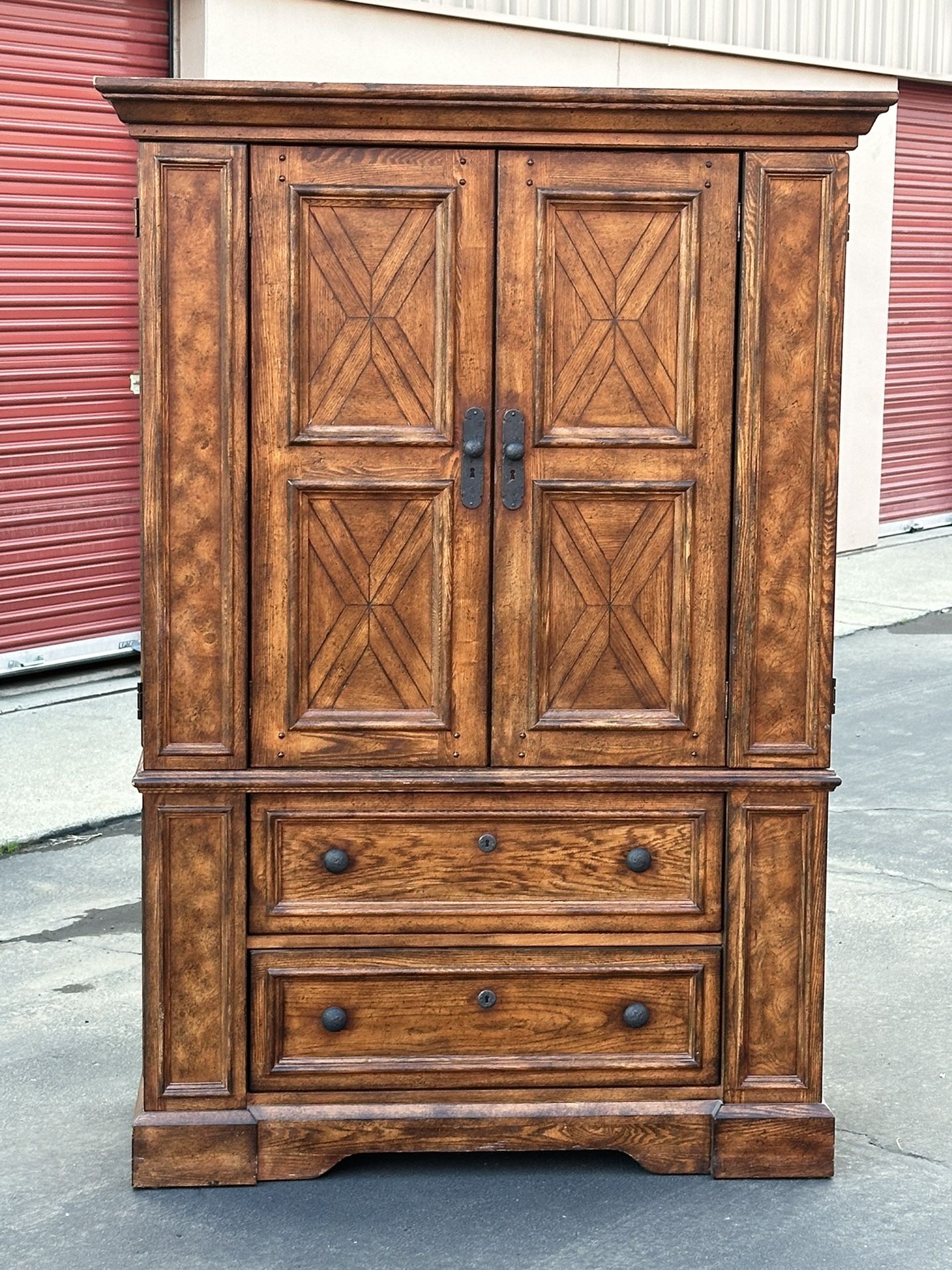 Burl Armoire
