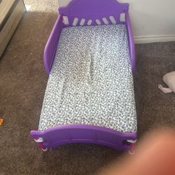 Bed Frame And Crib Mattress 