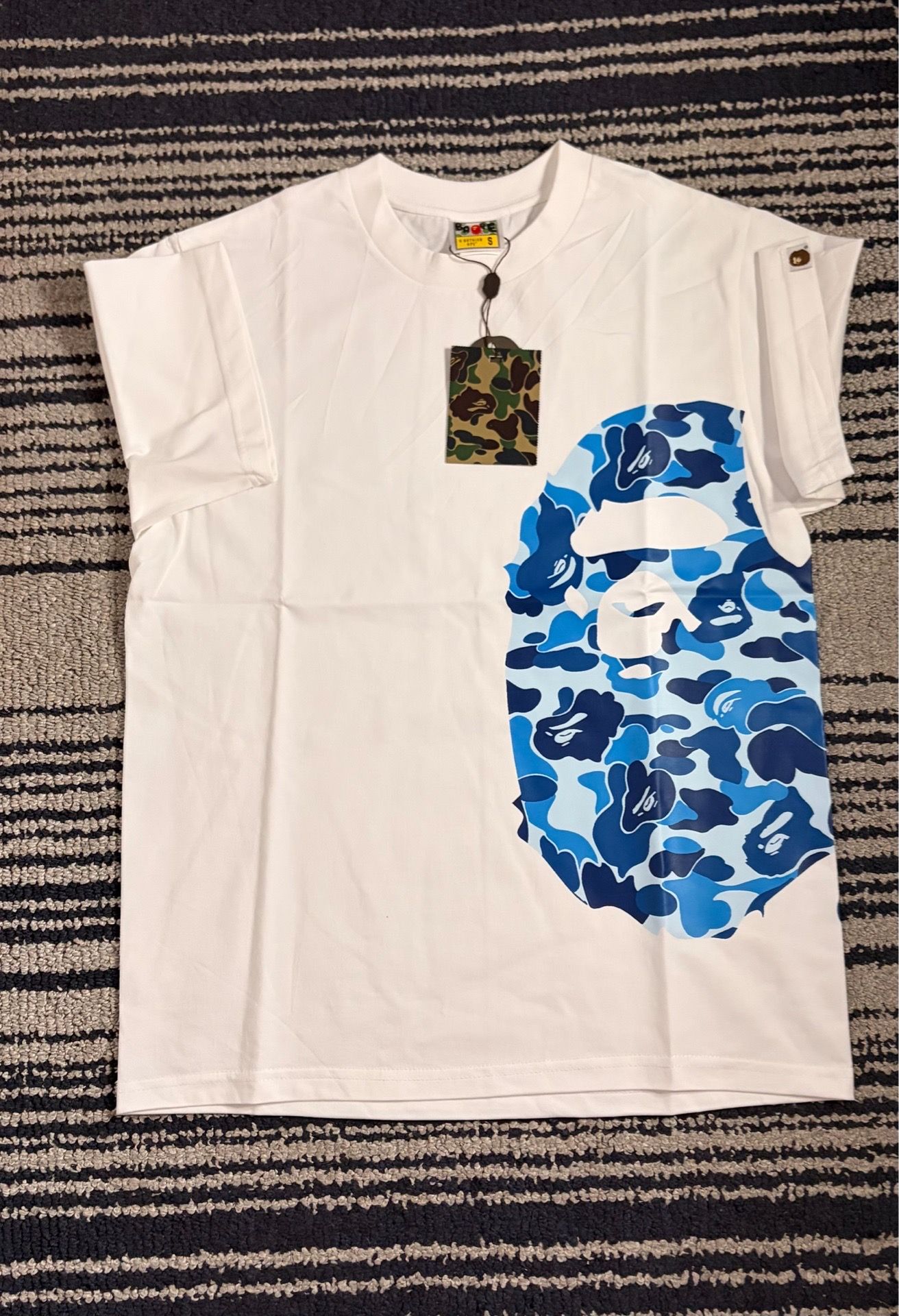Bape blue side head S,M,L,XL