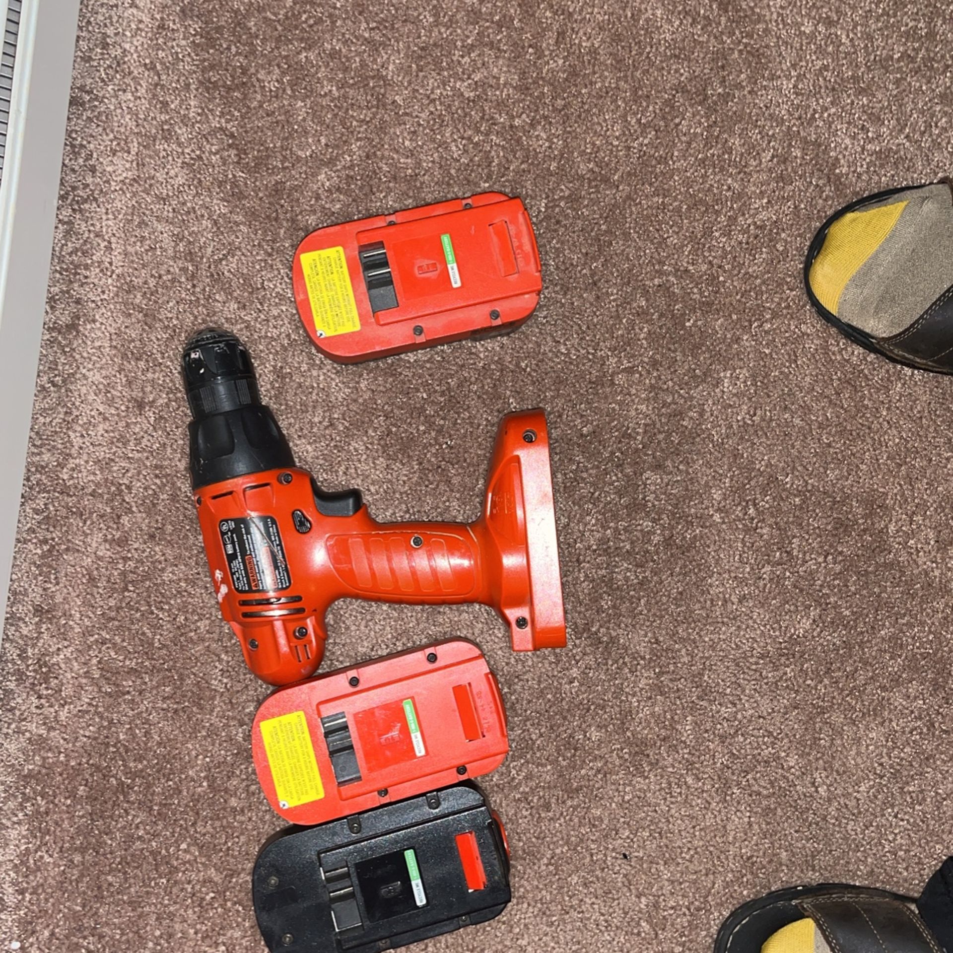Black And decker  Drill Set