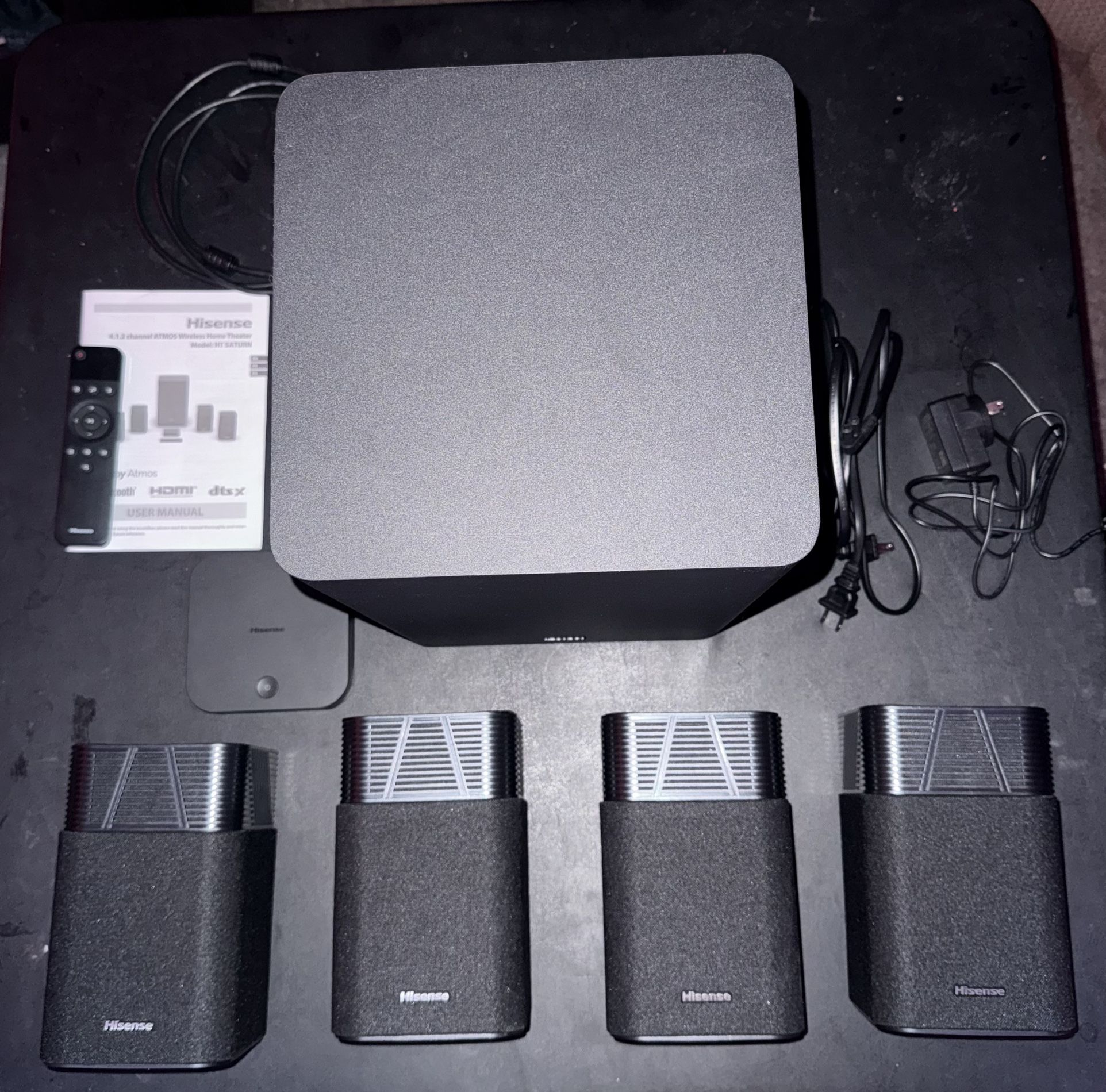 Brand New Hisense HT Saturn 4.1.2 Surround Sound System (720W)