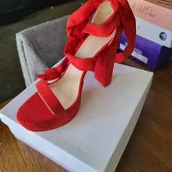 Womens Red Heels