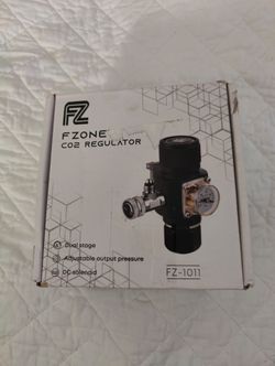 Fzone Aquarium CO2 Regulator Mini Series V3.0 Dual Stage with DC Solenoid.