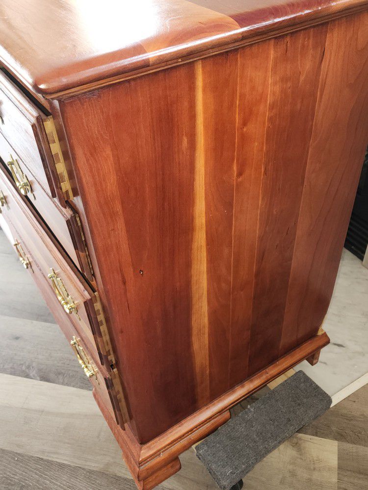 Solid Cherry Wood Antigue Dresser