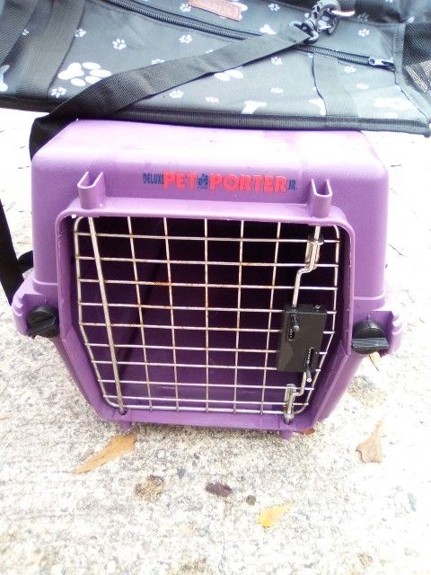 Pet Kennel Small Cage+Carrier 20.00