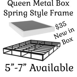 Queen Meta Box Spring Style