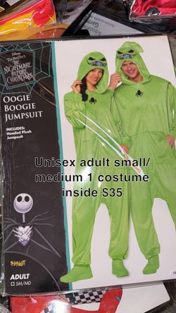 Oogie Boogie Jumpsuit Costume Adult SM/MD