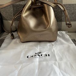 Coach Rose Gold Crossbody 