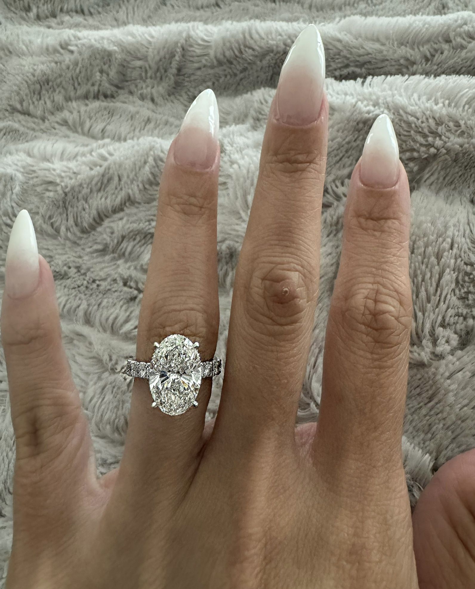 4ct Diamond Ring with certification