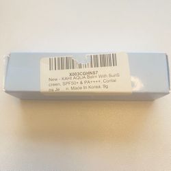 KAHI aqua balm with sunscreen spf 50+, 9g