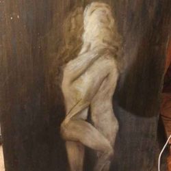 UNTITLED HAND PAINTED ARTWORK