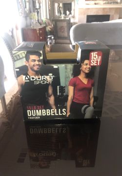 Dumbbell set brand new