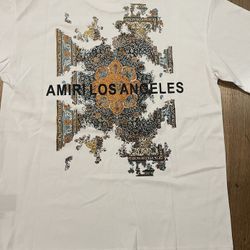 White Amiri LA T-shirt 