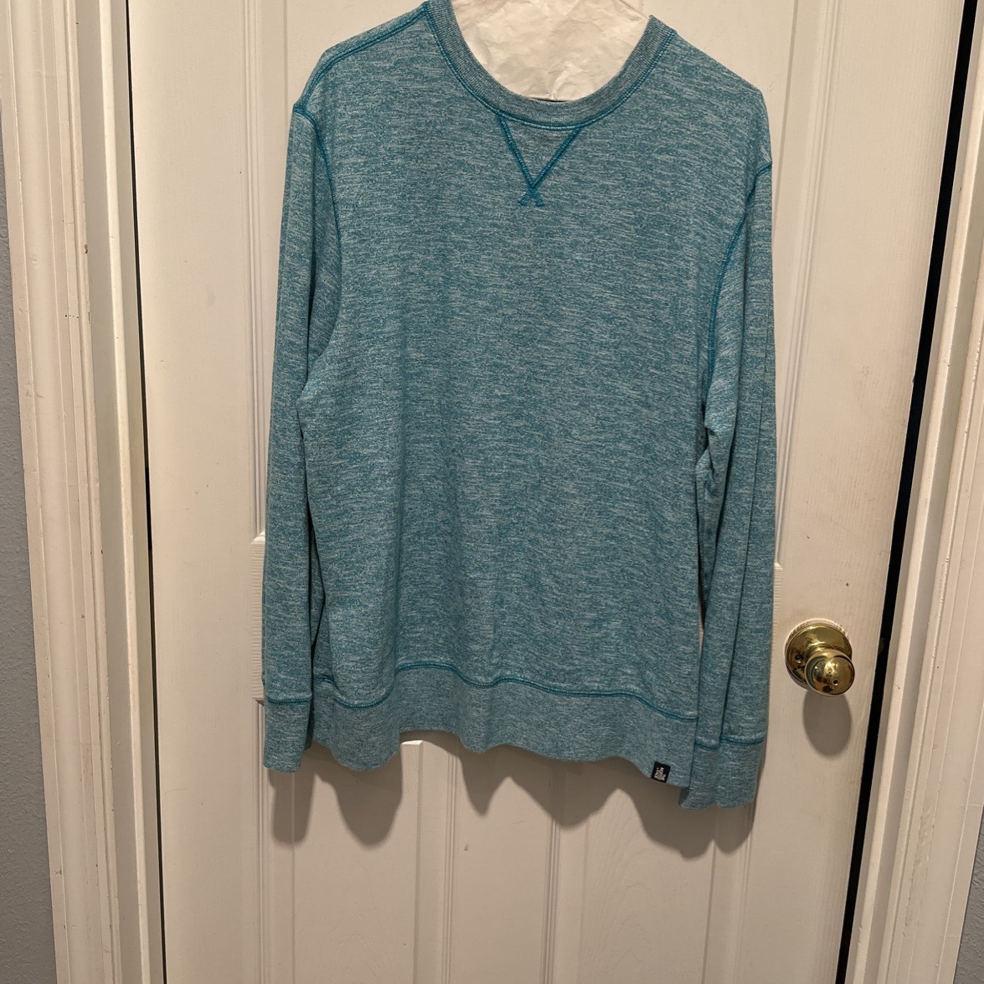 The North Face Light Weight Sweater - Blue Large Cotton