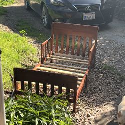 Toddler Wooden Bed 