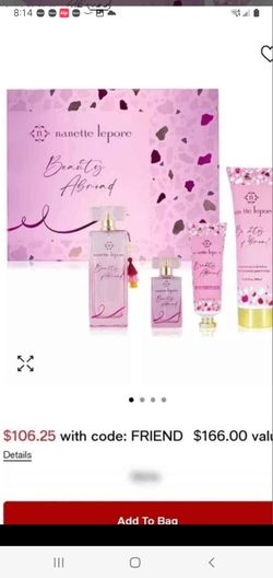 Brand new 4 piece perfume set
