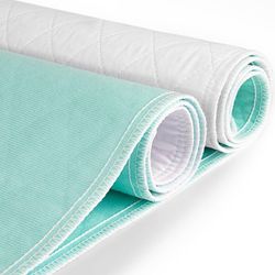 new Waterproof Bed Pads Incontinence 34'' x 52'' (1 Pack) Washable Reusable Bedwetting Mattress Protector Pad for Kids, Adults, Elderly, and Pets Abo